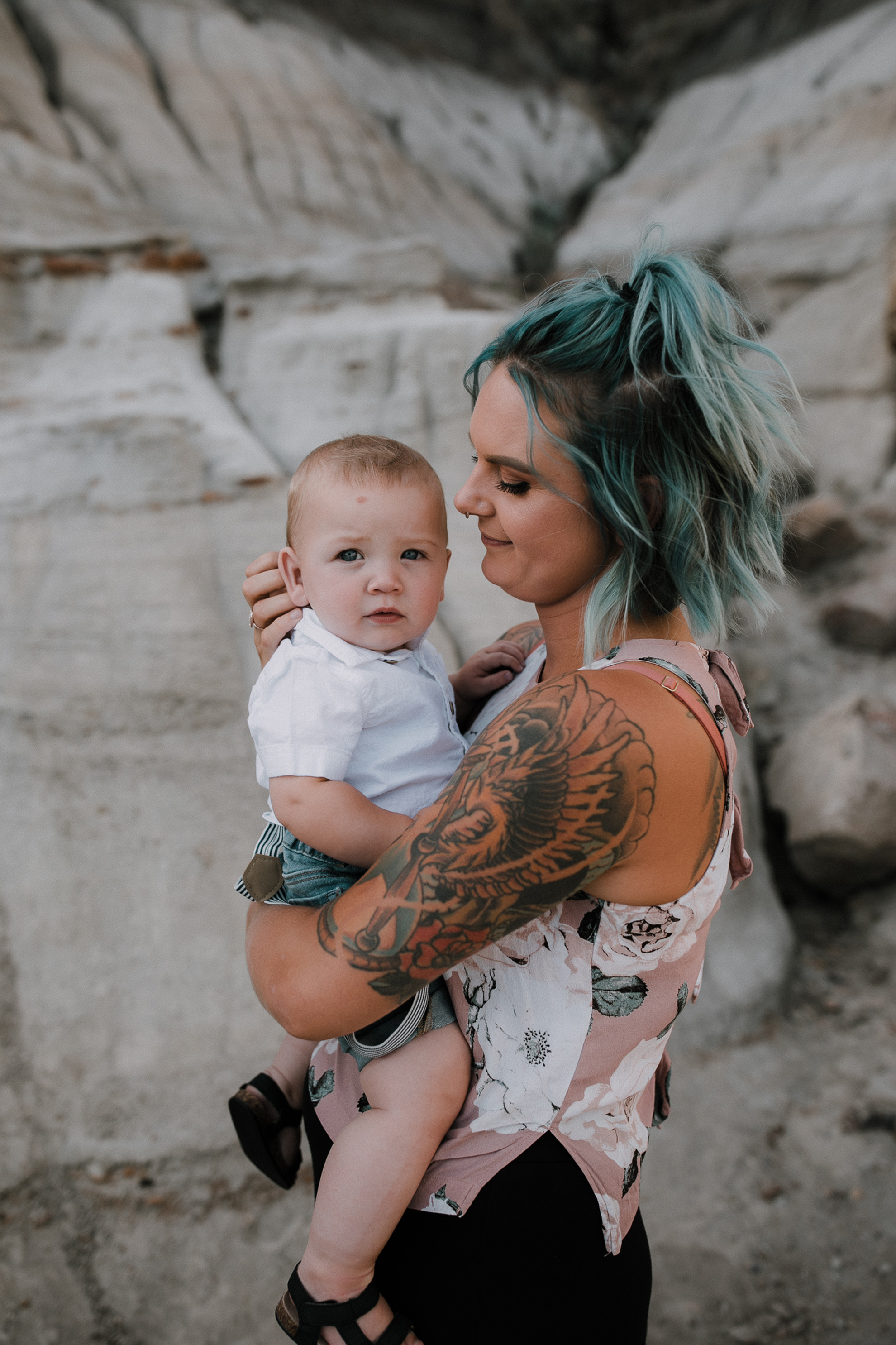 Drumheller Family Connection Session | Brooker Family, Drumheller Family Photography | ©The Paper Deer Photography | paperdeerphoto.com, Alberta Family Photographer, Banff Family Photographer