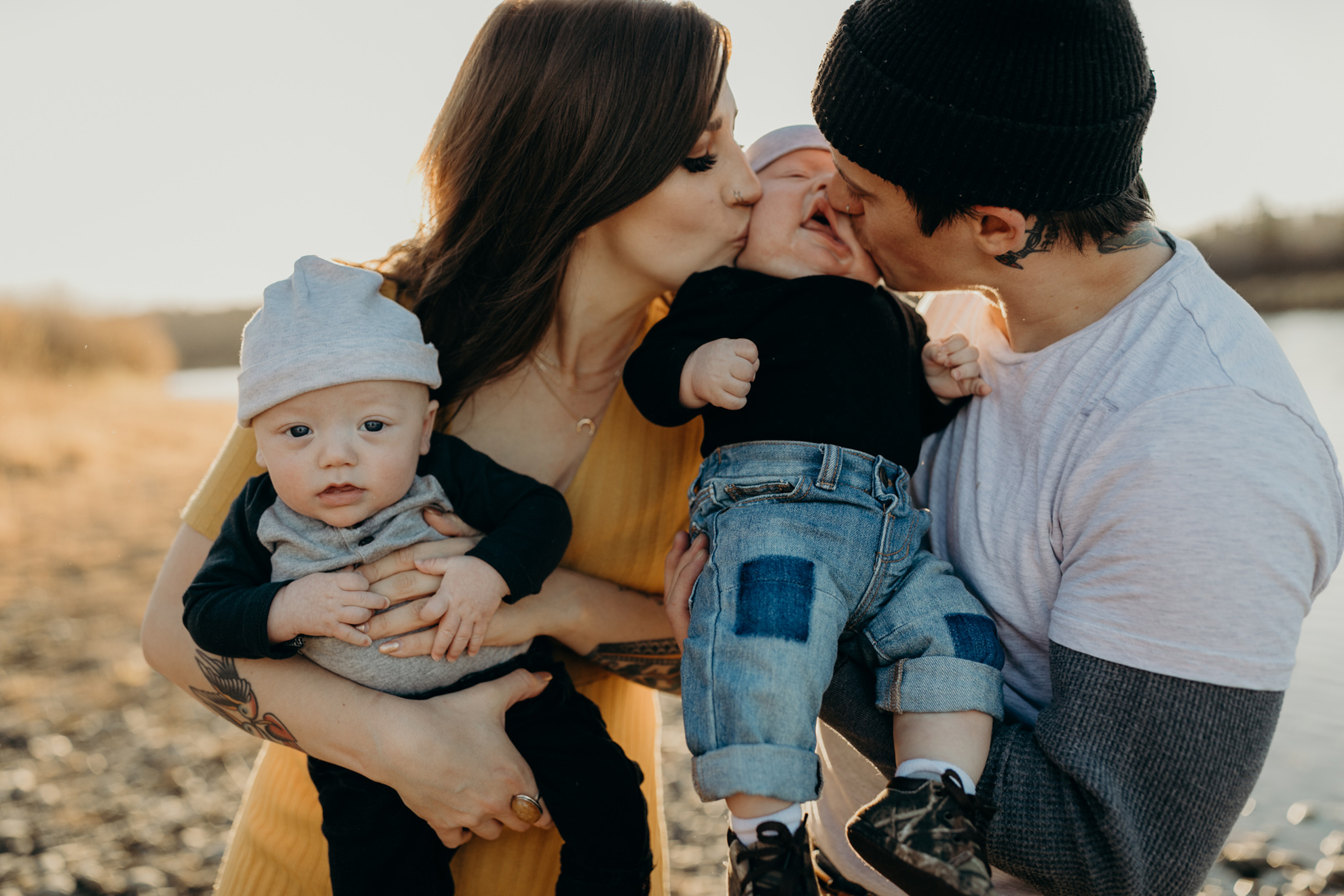 tattooed family | ©The Paper Deer Photography | paperdeerphoto.com