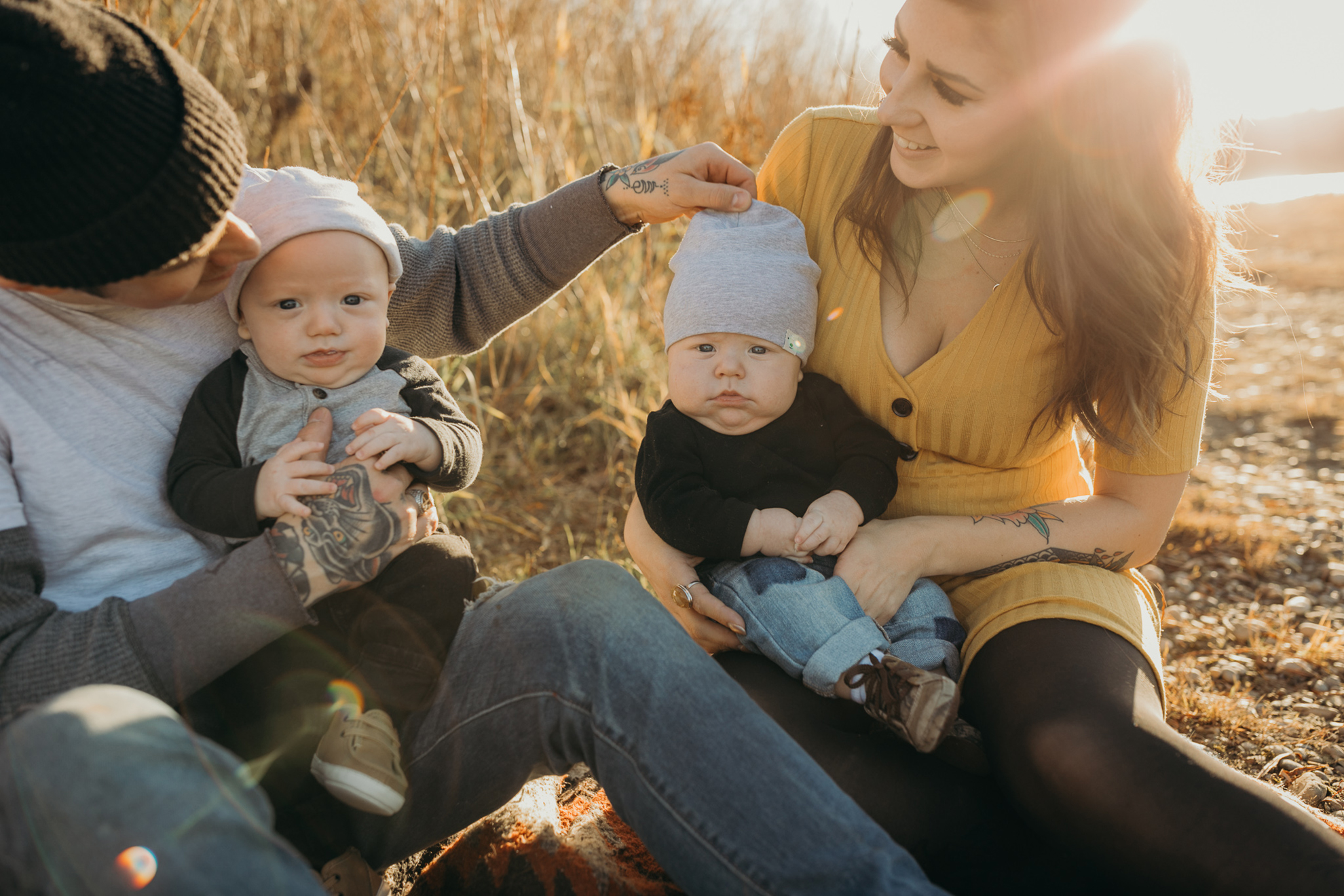 tattooed family | ©The Paper Deer Photography | paperdeerphoto.com