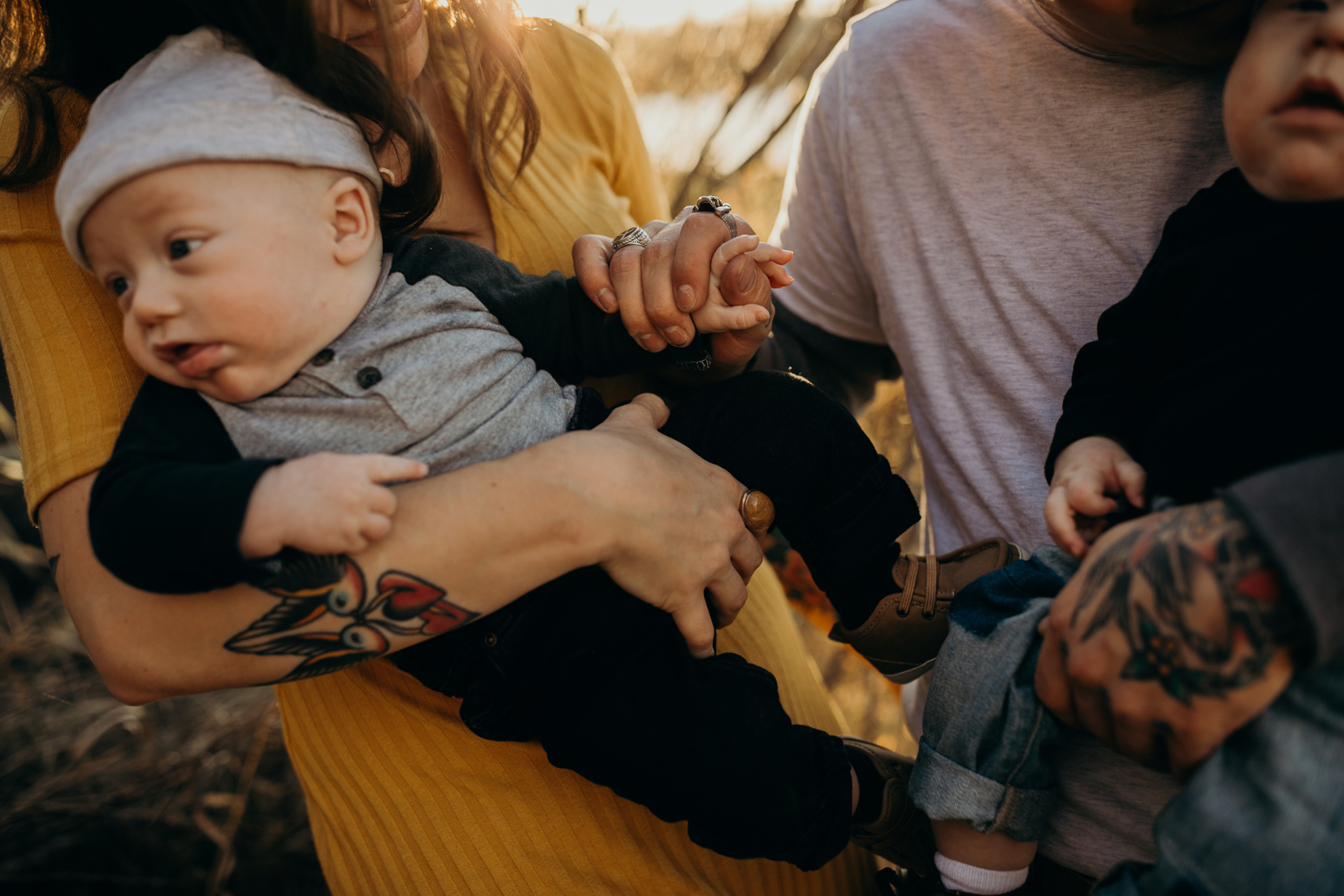 tattooed family | ©The Paper Deer Photography | paperdeerphoto.com