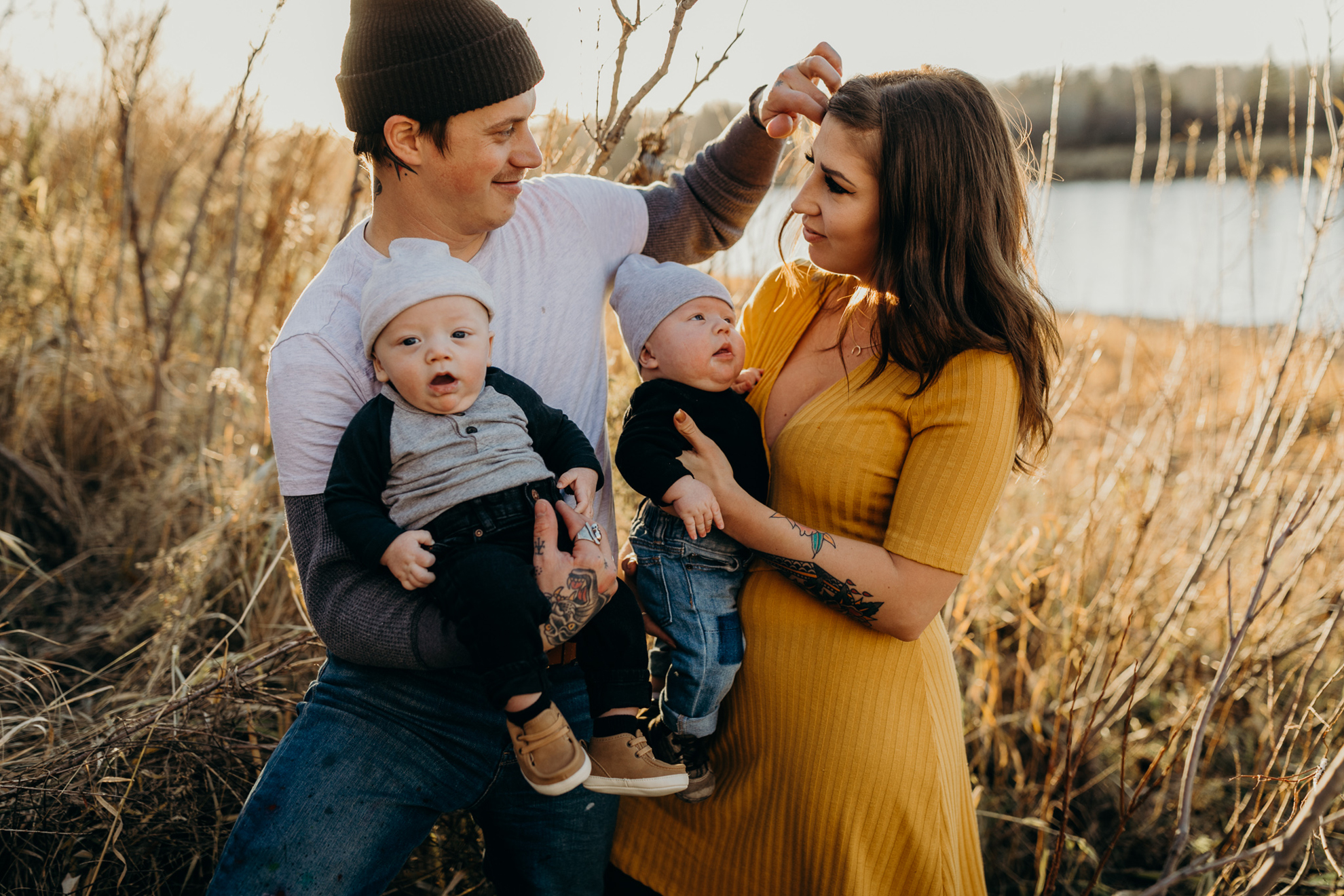 tattooed family | ©The Paper Deer Photography | paperdeerphoto.com