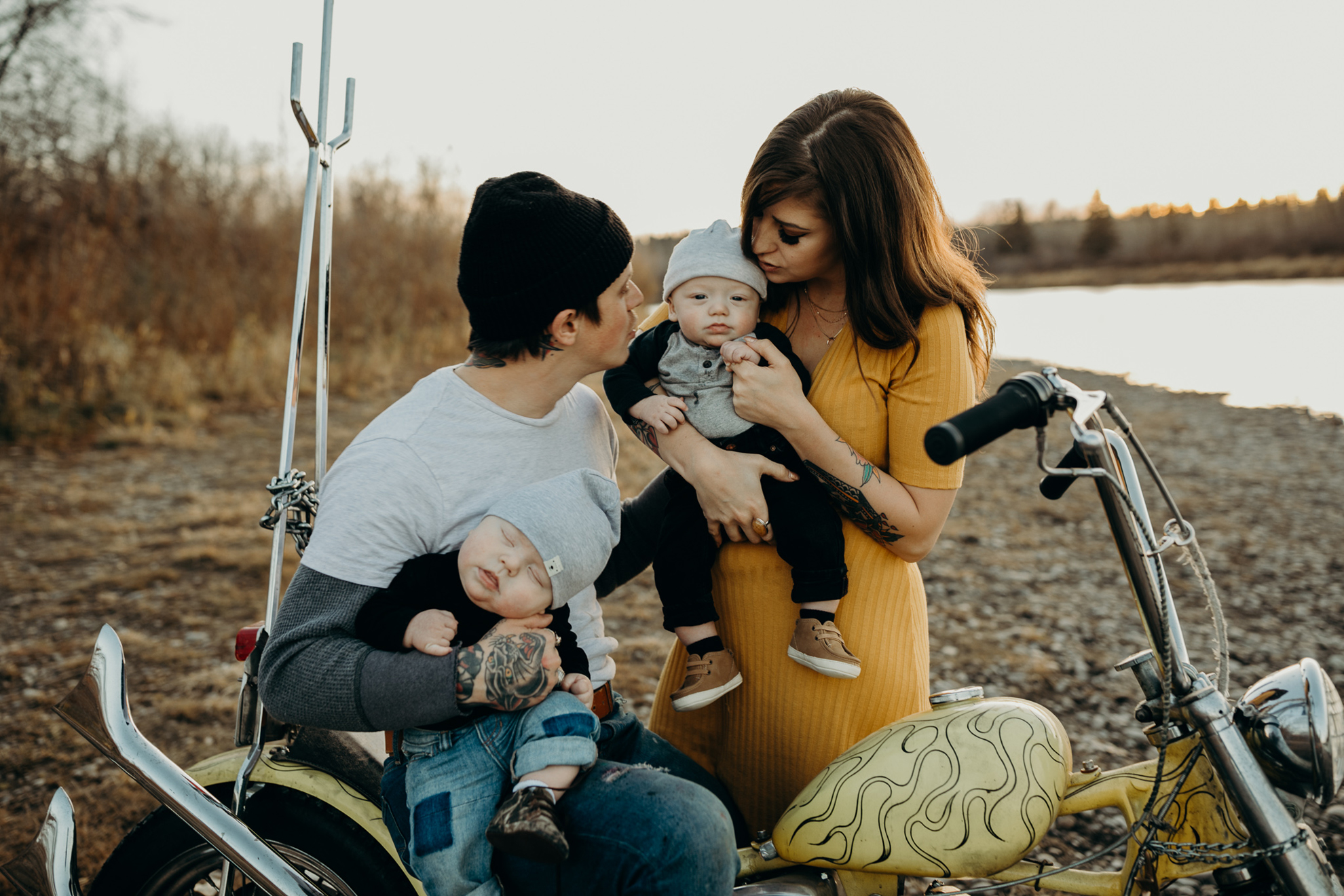 tattooed family | ©The Paper Deer Photography | paperdeerphoto.com