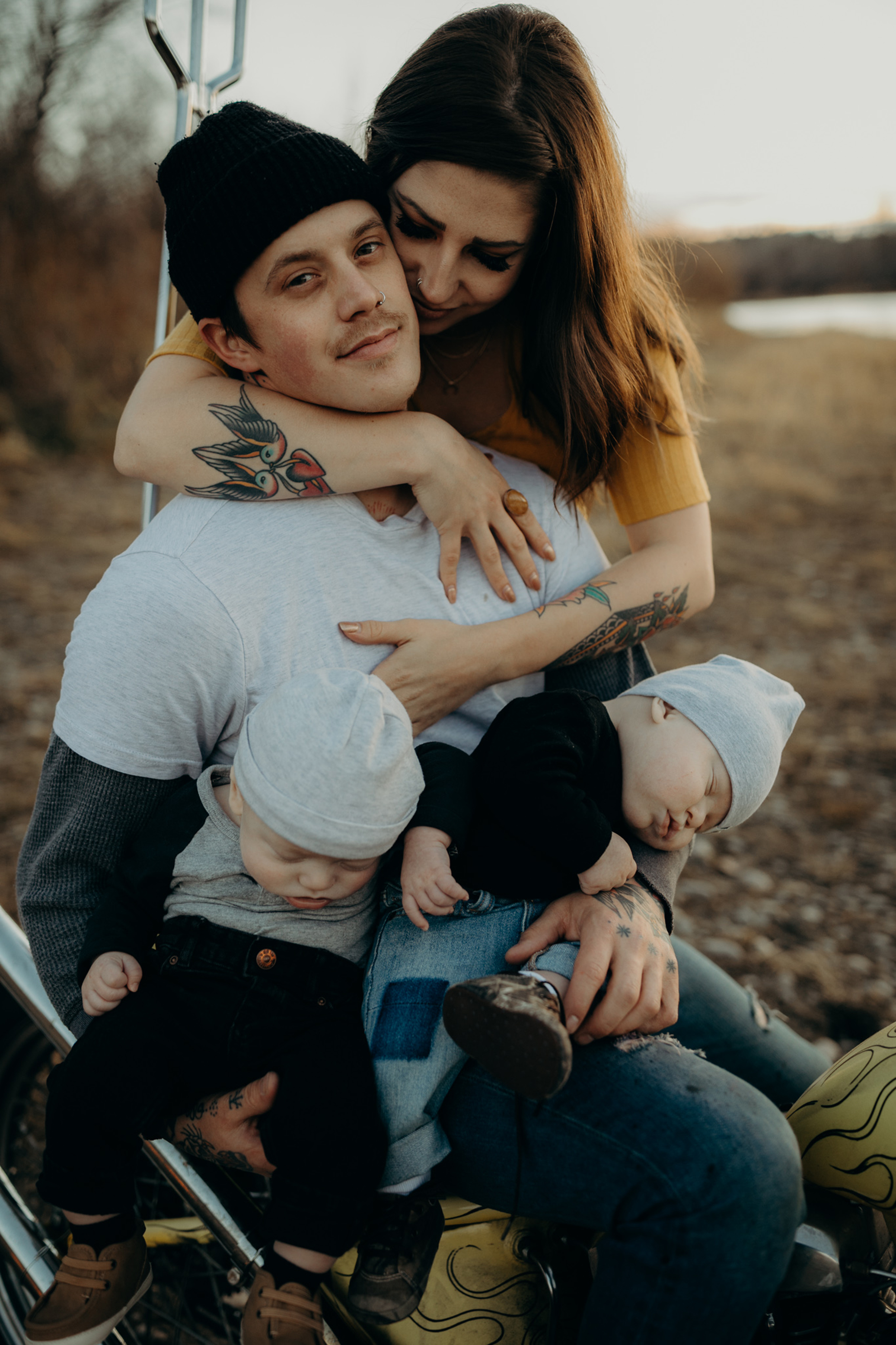 tattooed family | ©The Paper Deer Photography | paperdeerphoto.com